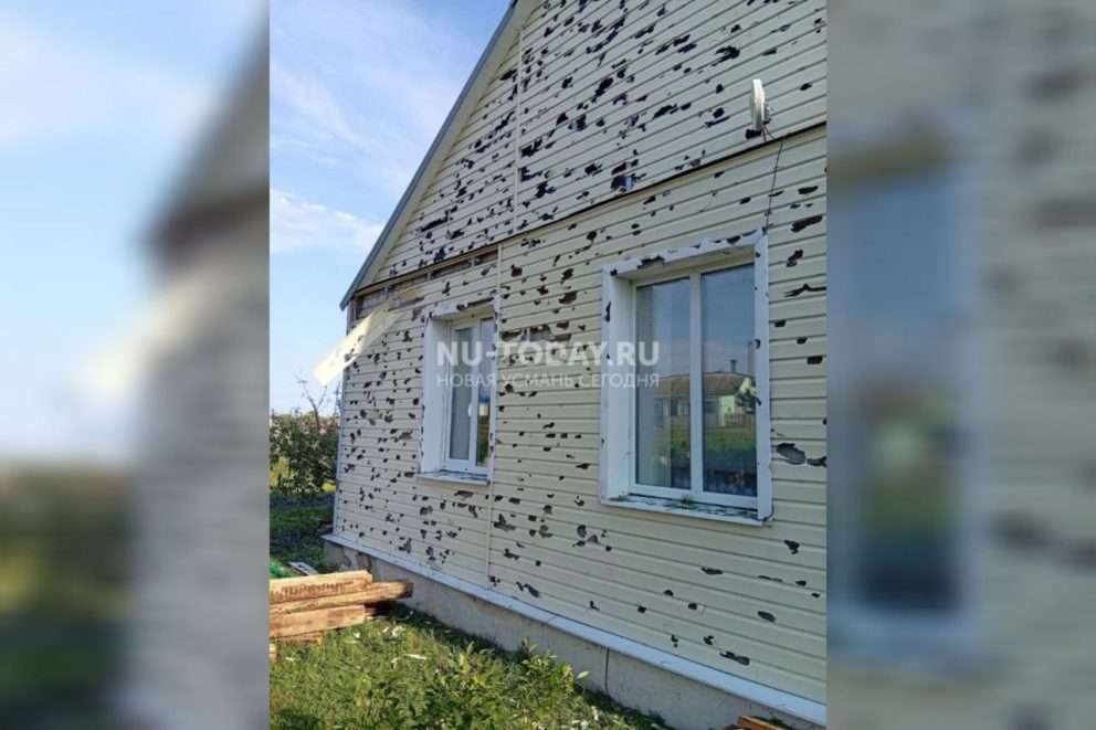 Град с куриное яйцо обрушился на Нижнекатуховское сельское поселение.