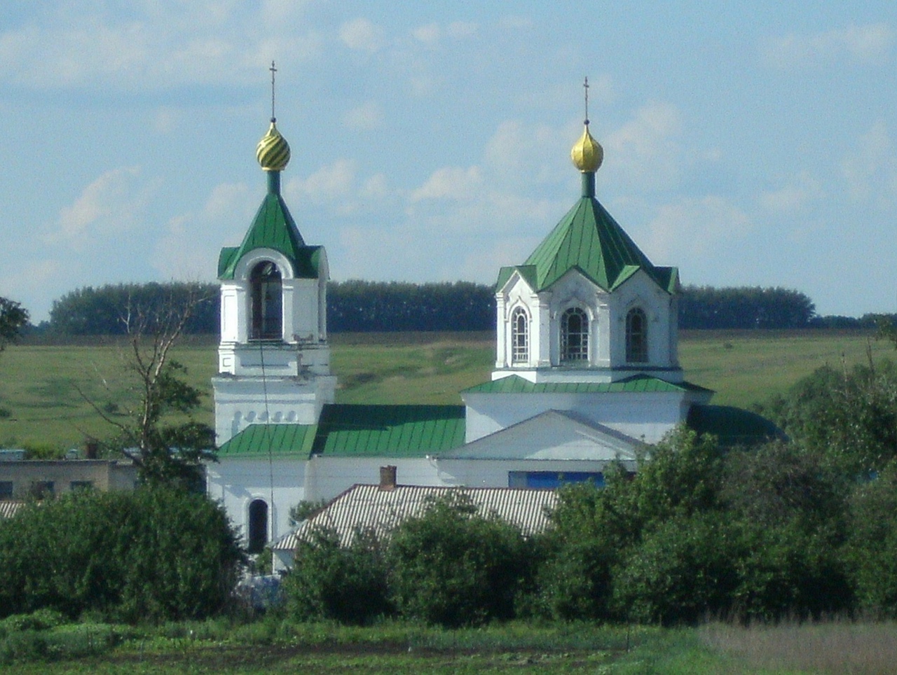 Покровский храм в с.Нижняя Катуховка.